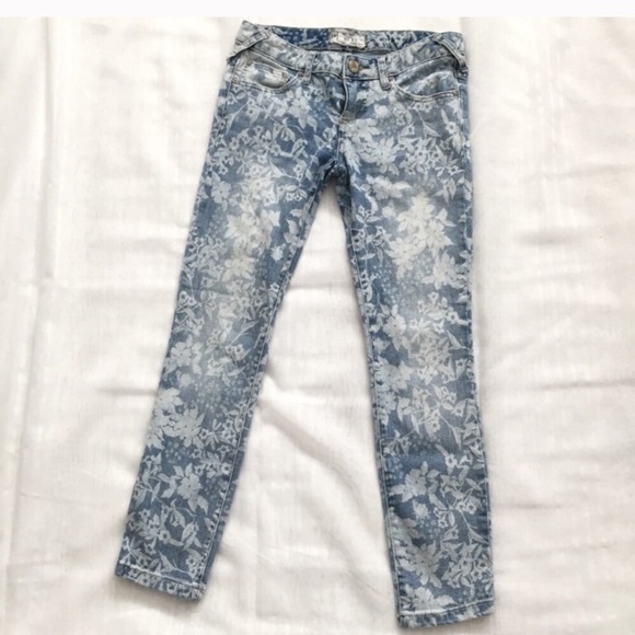 free people floral jeans